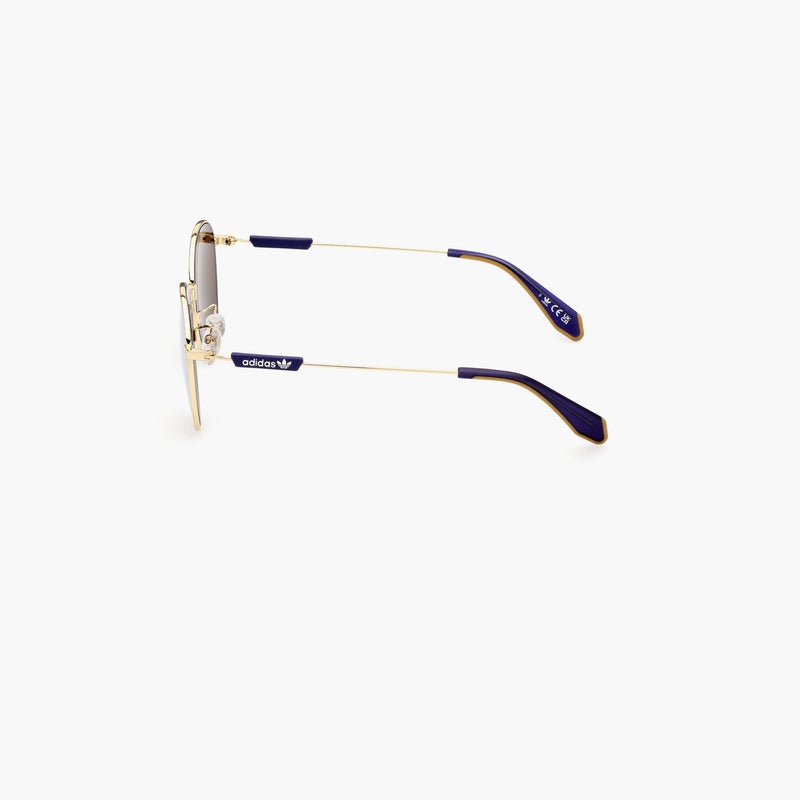 Adidas Brown Mirror Oval Sunglasses for Men - Image 5